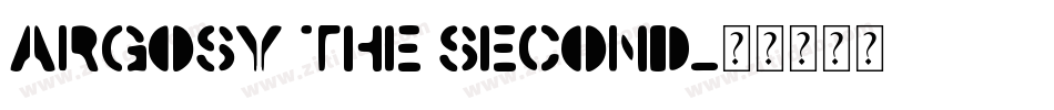 Argosy the Second字体转换